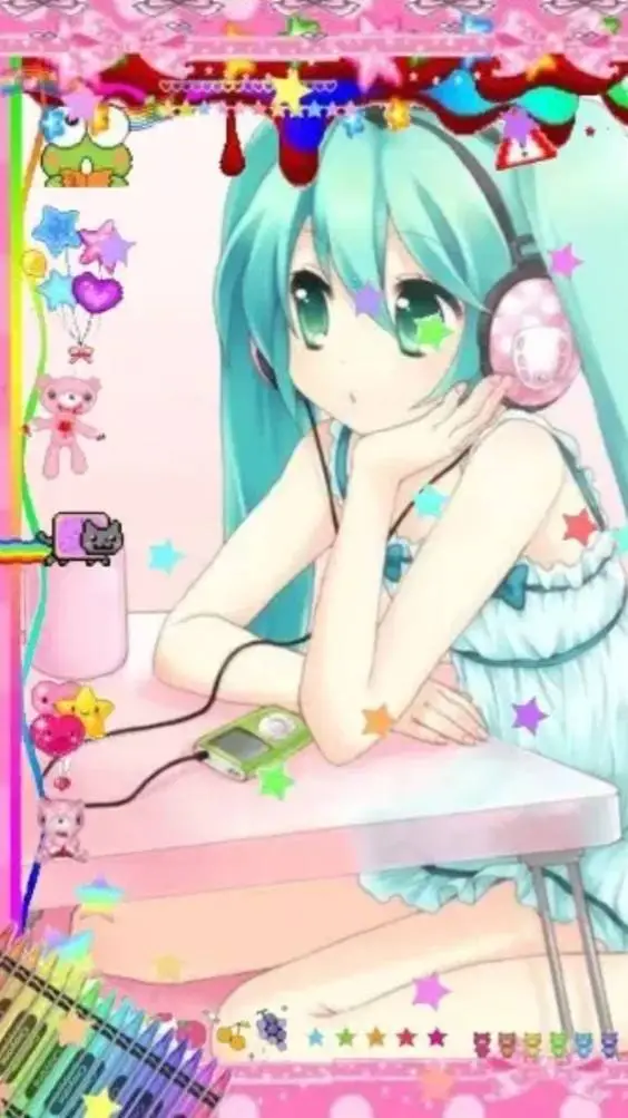 ai character: LiveACuteCoreLife! background