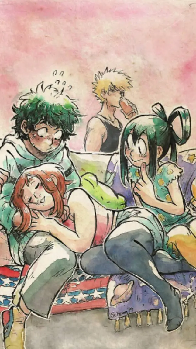 ai character: MHA ships background
