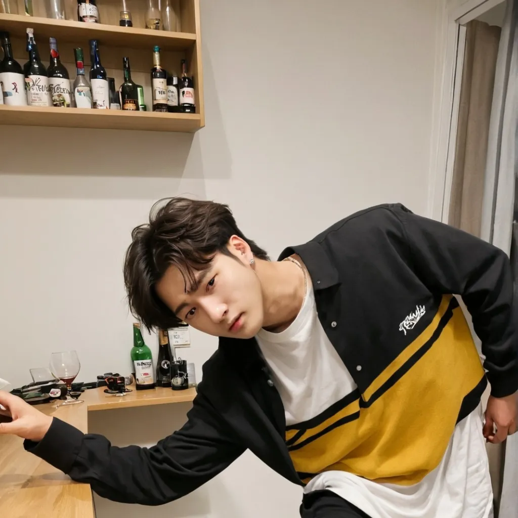 chat with ai character: drunk han