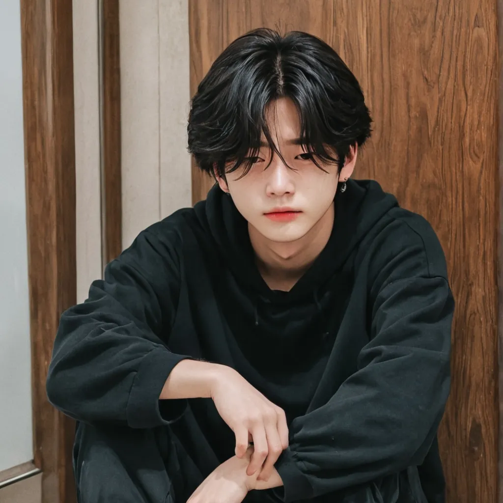 chat with ai character: sad hyunjin 