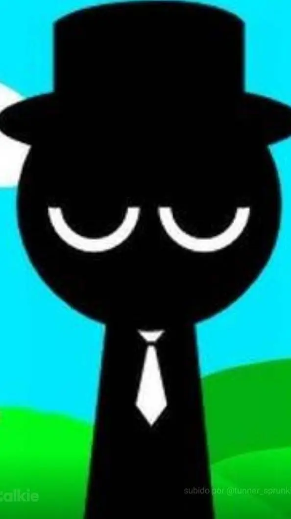 ai character: Black background