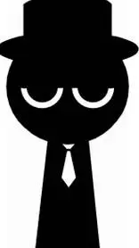 ai character: Black sprinki background
