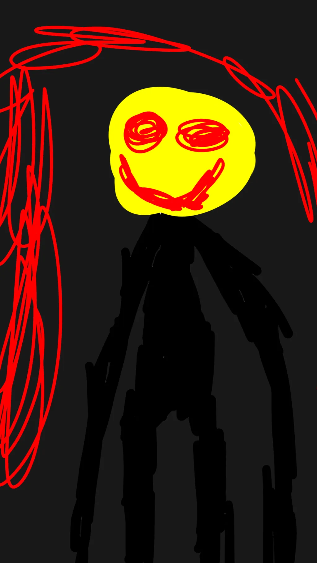 ai character: Yellow head background