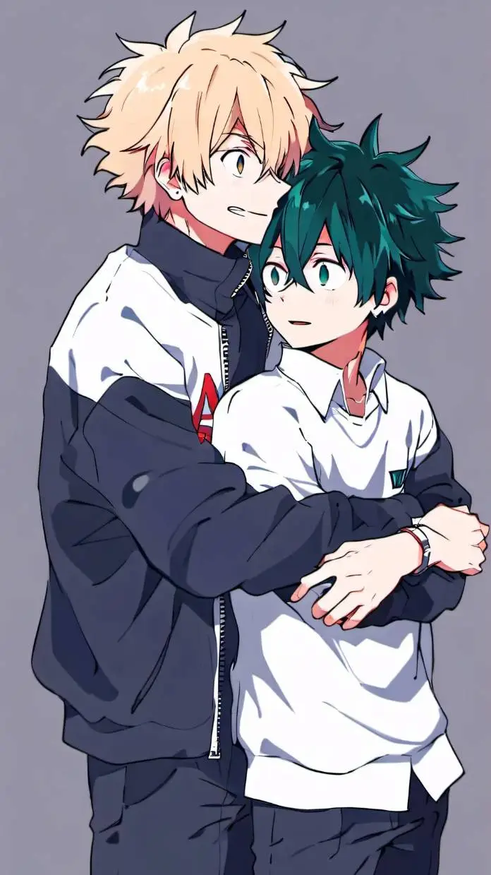 ai character: BakuDeku background
