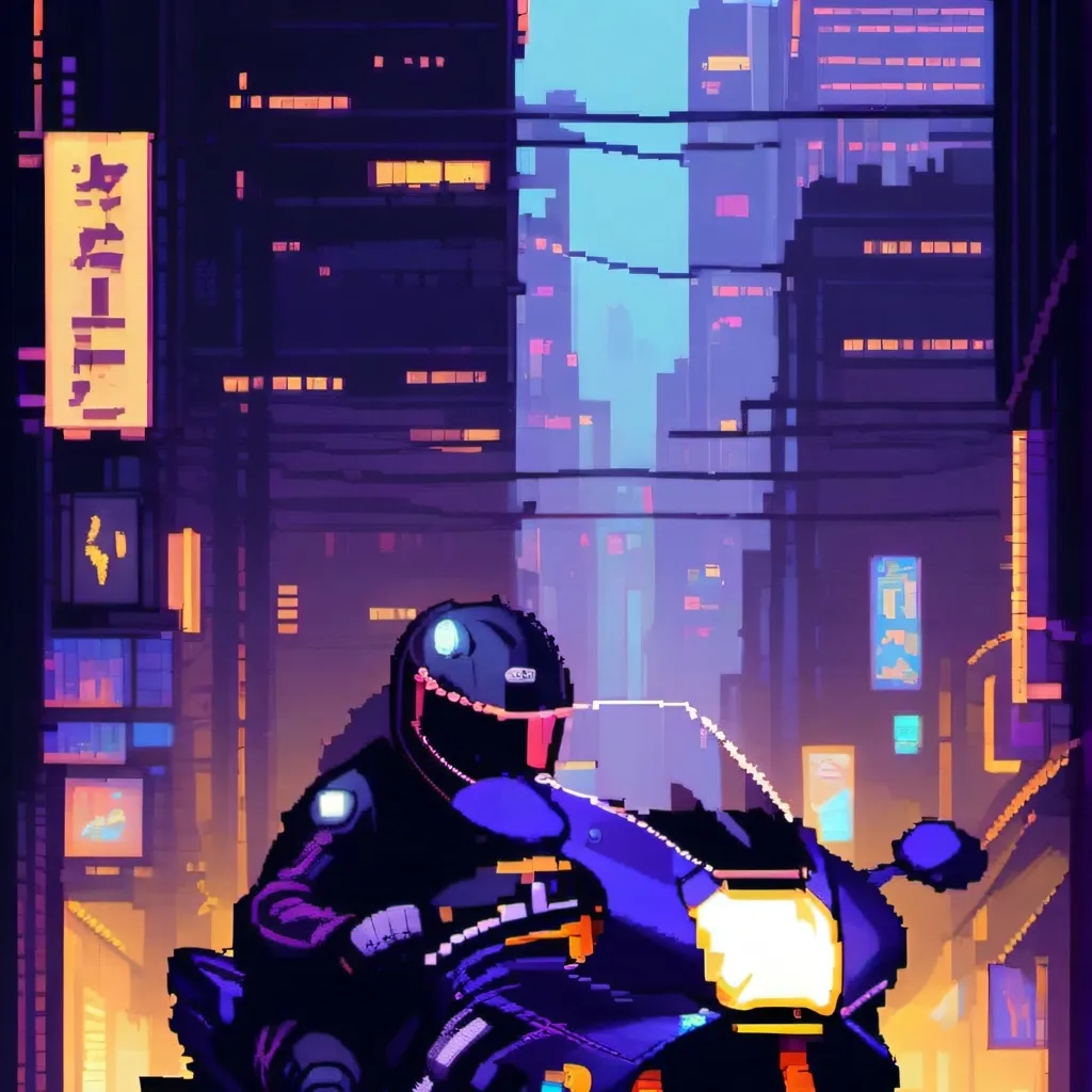 chat with ai character: Biker Uzi Doorman