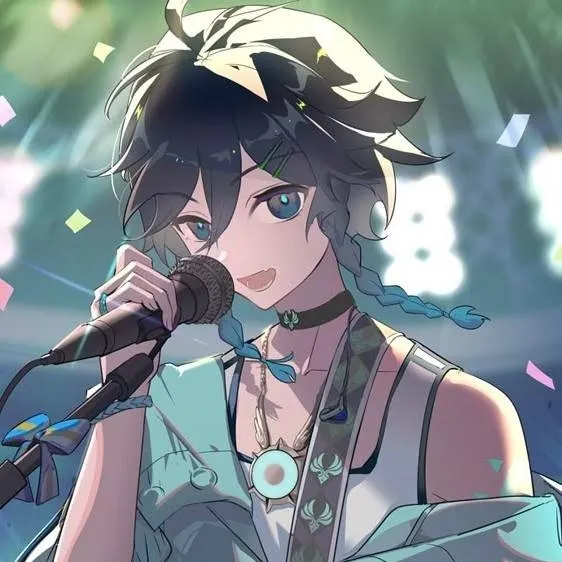 chat with ai character: Idol Venti AU !!