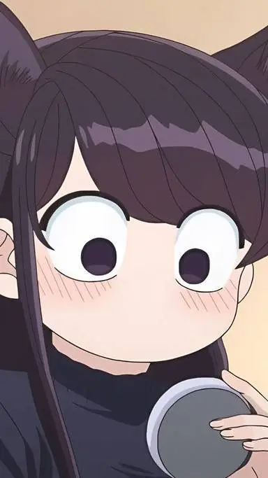 ai character: Komi san background