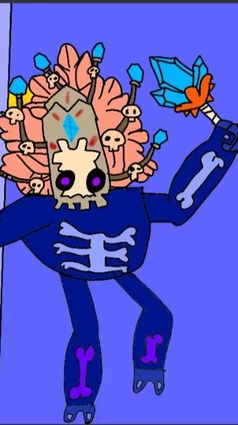 ai character: Boodoo background