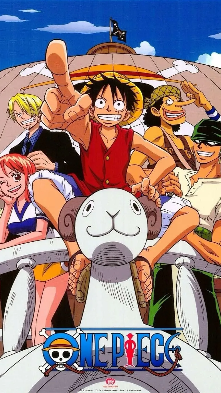 ai character: One piece  background