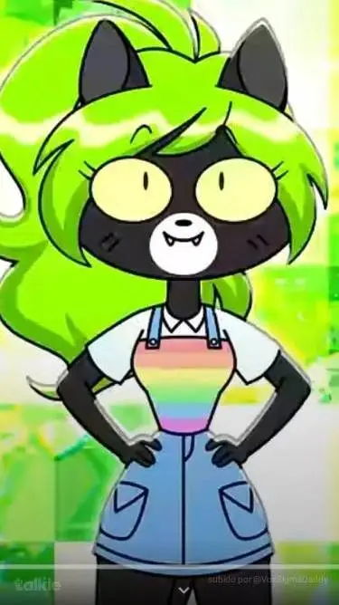 ai character: flo la gata background