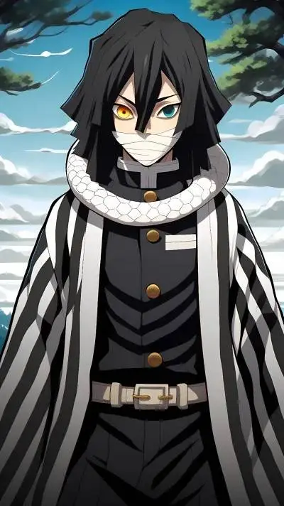 ai character: ☆iguro obanai☆ background