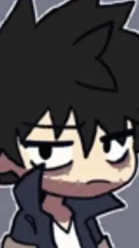ai character: dabi  background