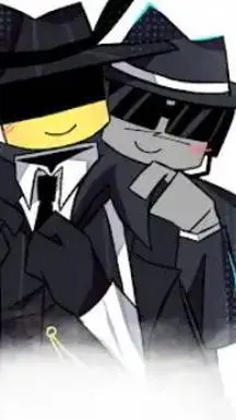 ai character: doublefedora background