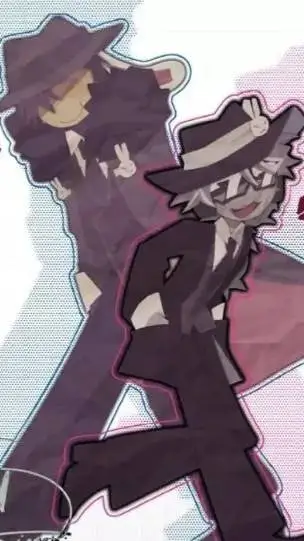 ai character: ✨️🎄doublefedora🎄✨️ background