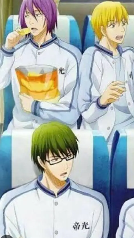 ai character: Kurokos Basketball background
