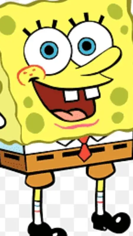 ai character: bob esponja background