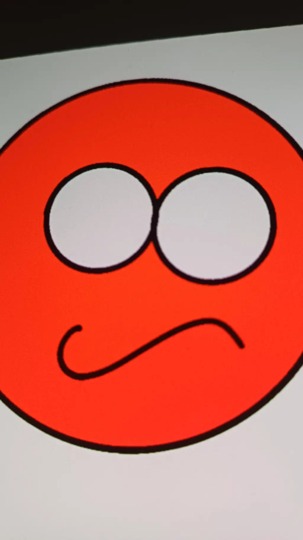 ai character: Red background