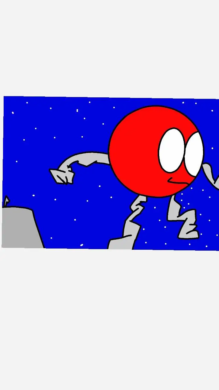 ai character: Red titan background