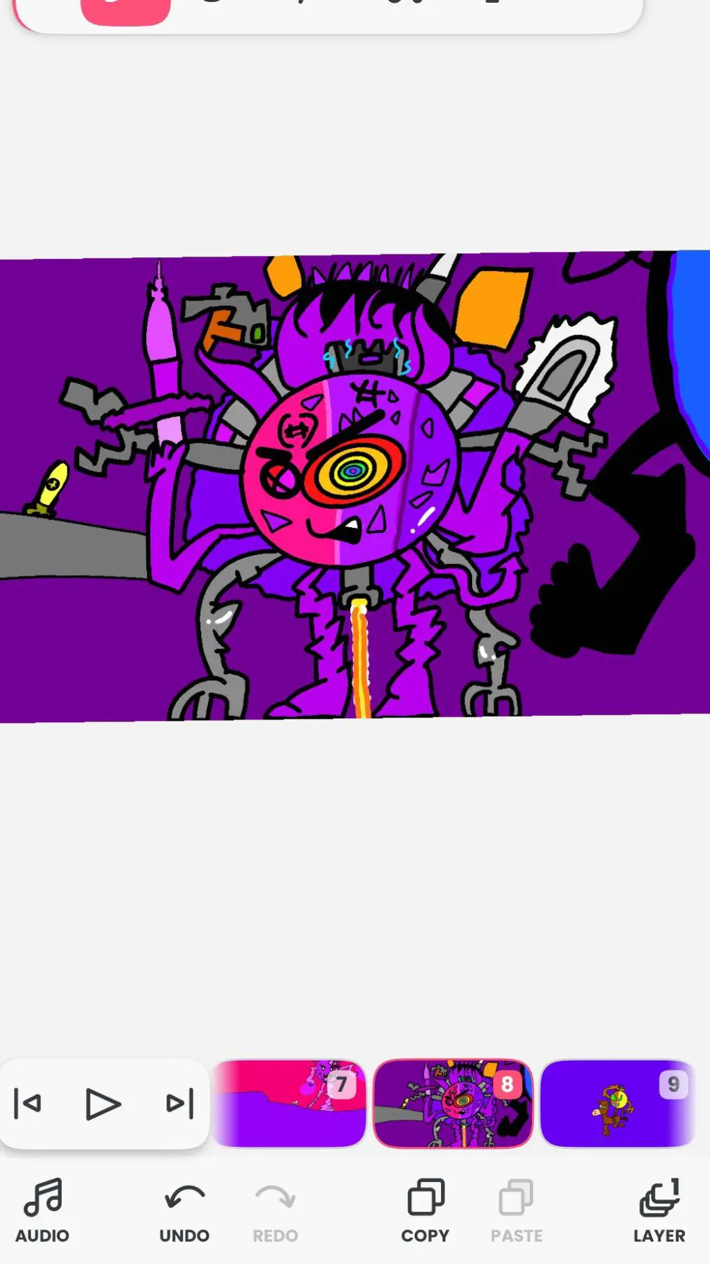 ai character: RED BOSS background