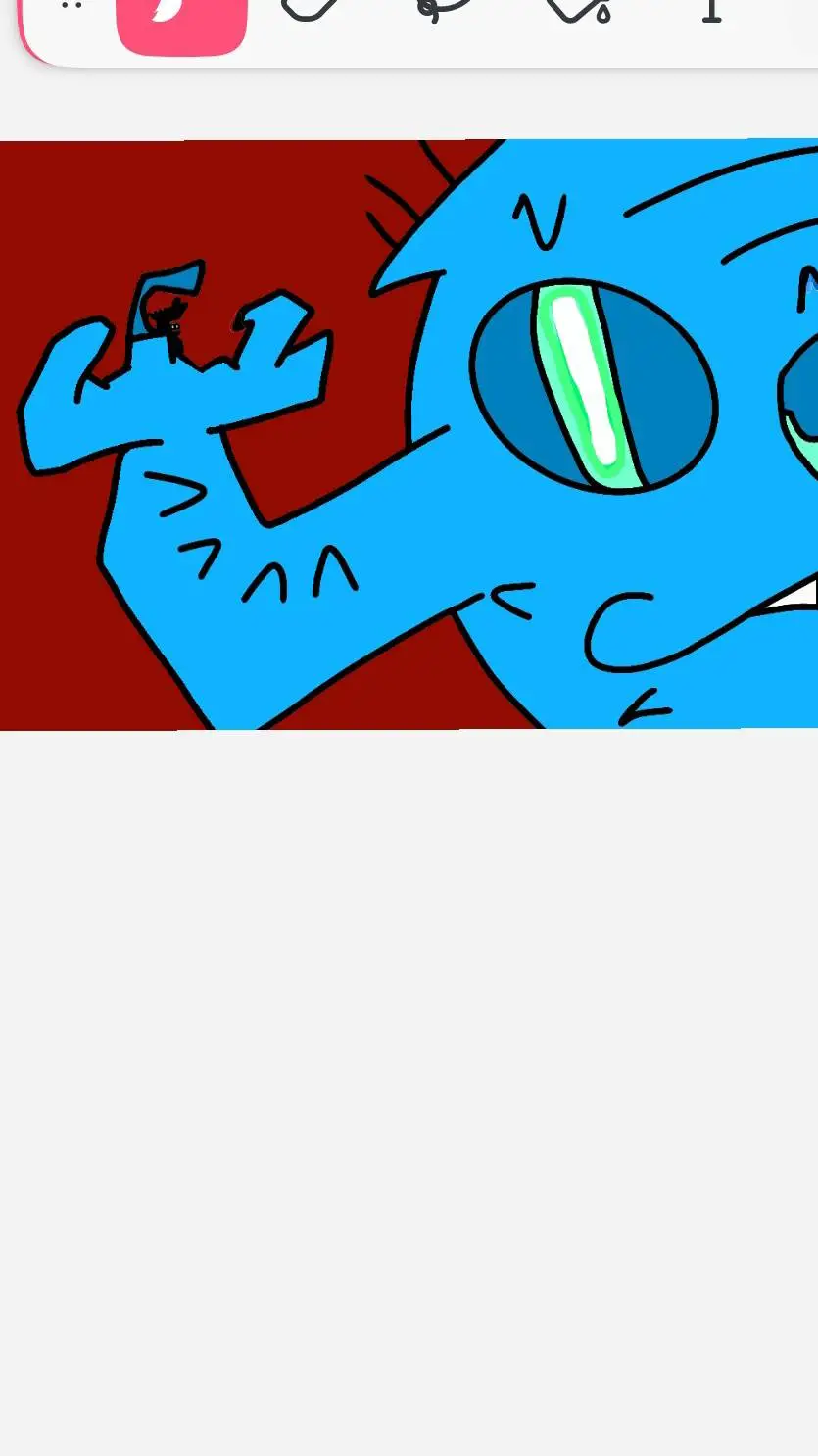 ai character: Blue and E background