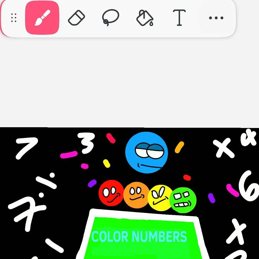chat with ai character: color numbers