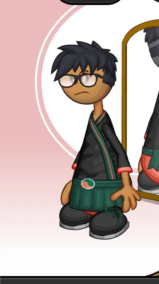 ai character: Mad background