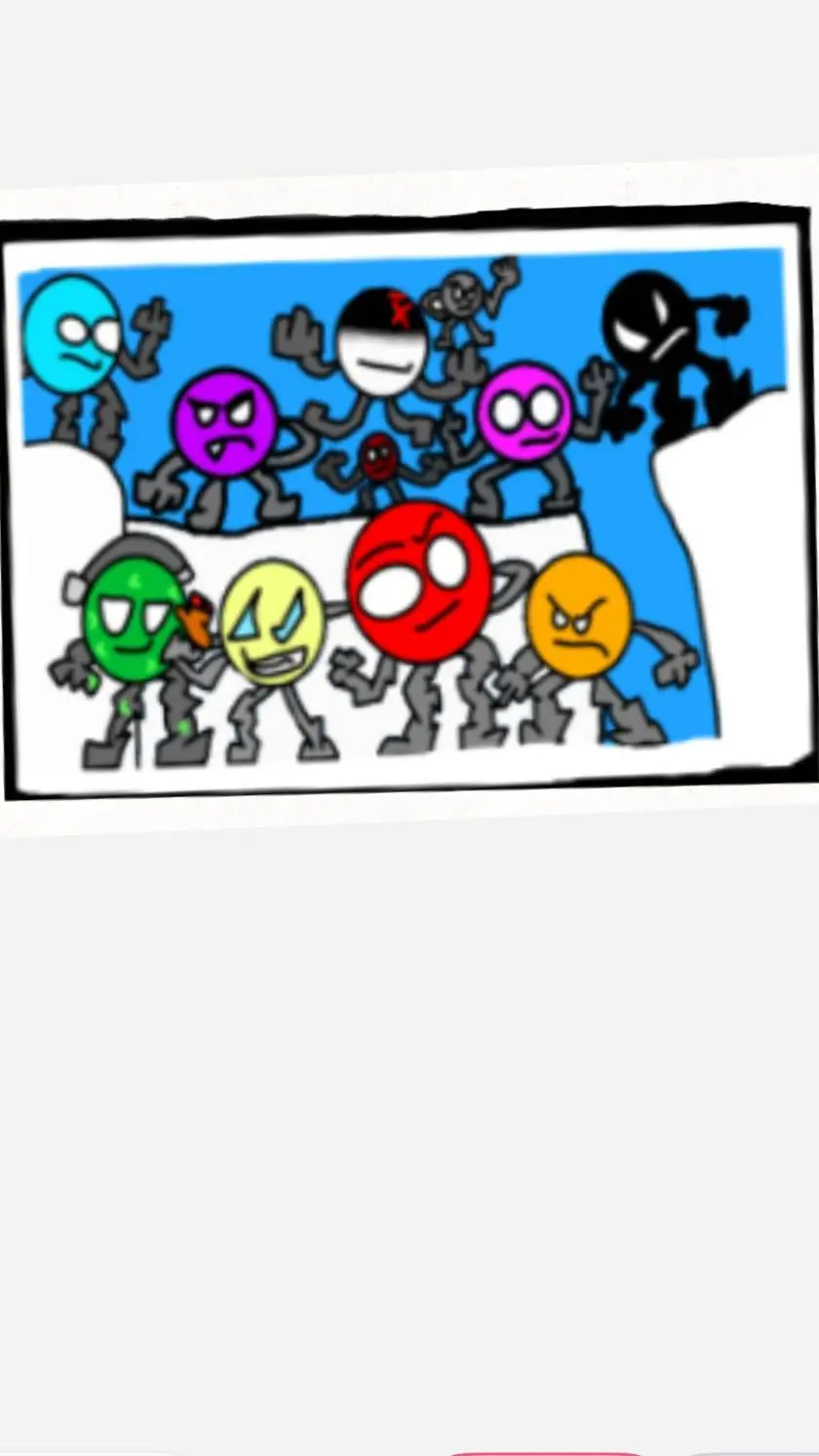 ai character: Color Family background
