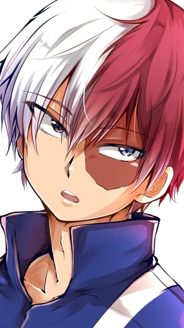 ai character: Shoto todoroki  background