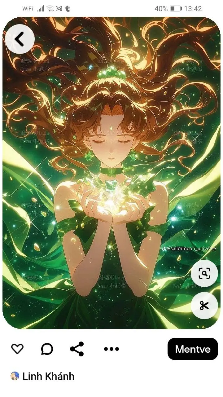 ai character: Andi néni  background