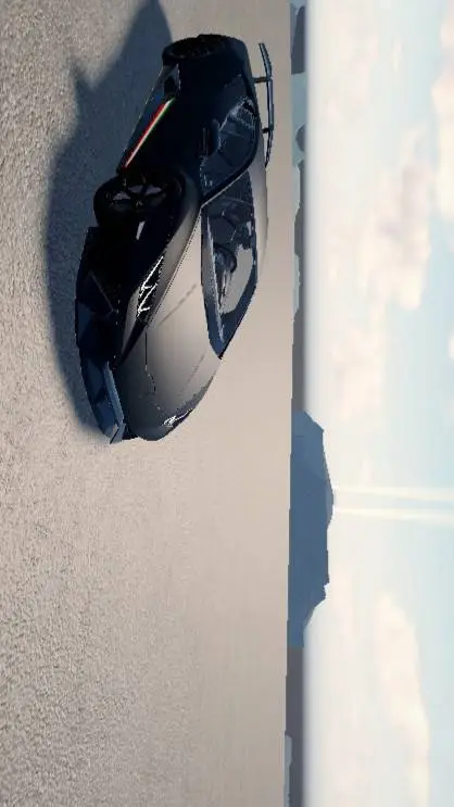ai character: Lambo performante background