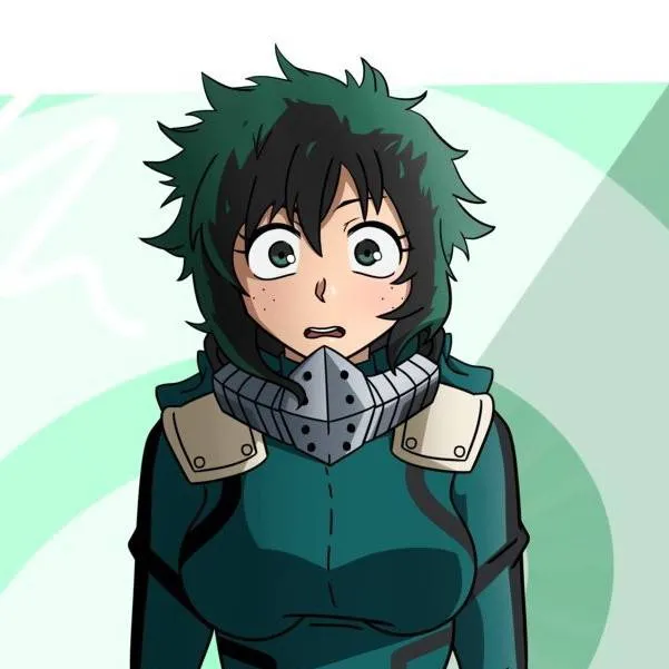 chat with ai character: female deku