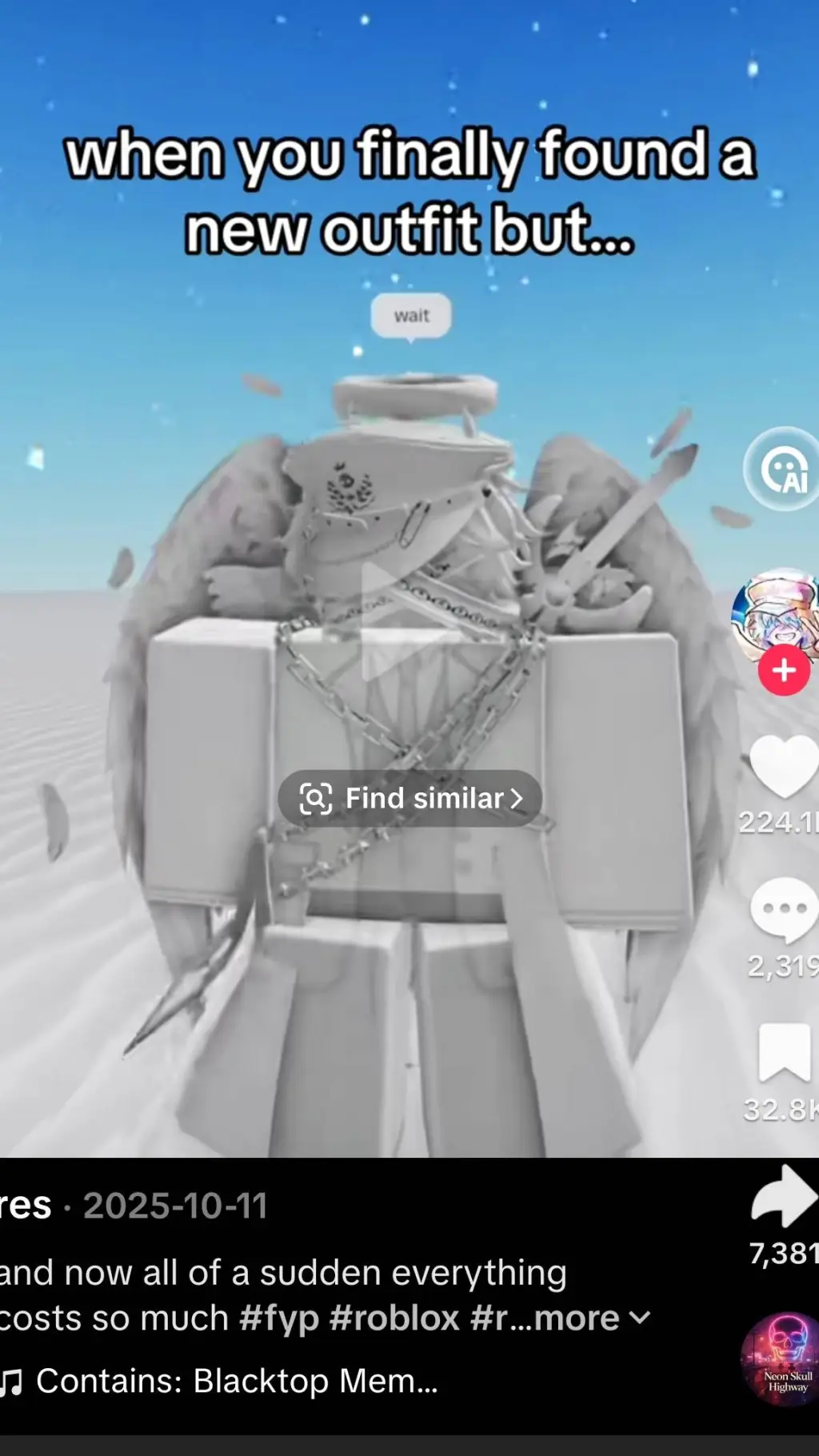 ai character: Bestie tyler background