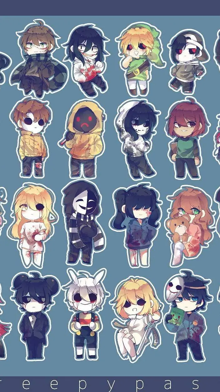 ai character: creepypastas background