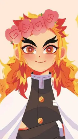 ai character: Rengoku background