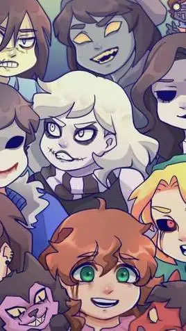 ai character: Creepys/Bnha background