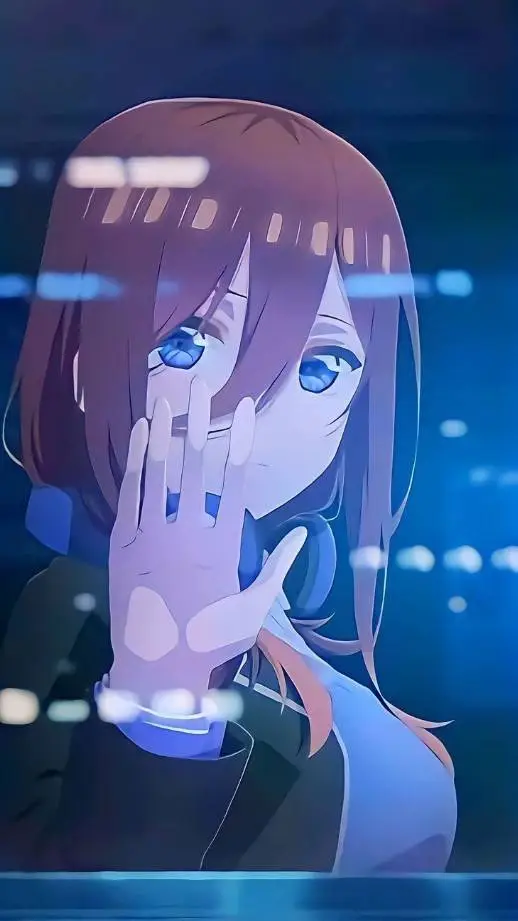 ai character: Miku nakano  background
