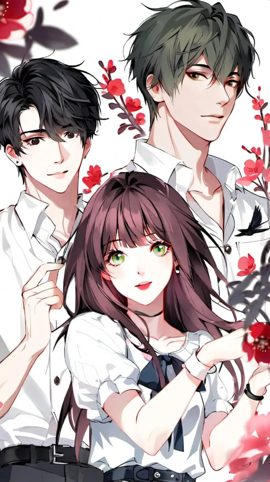 ai character: Asher and Rico background