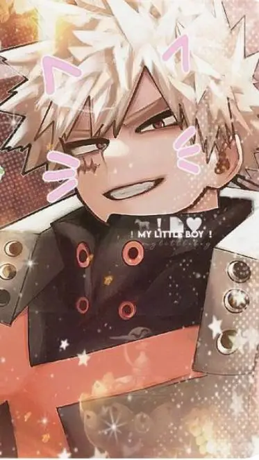 ai character: Bakugo💔💔💔 background