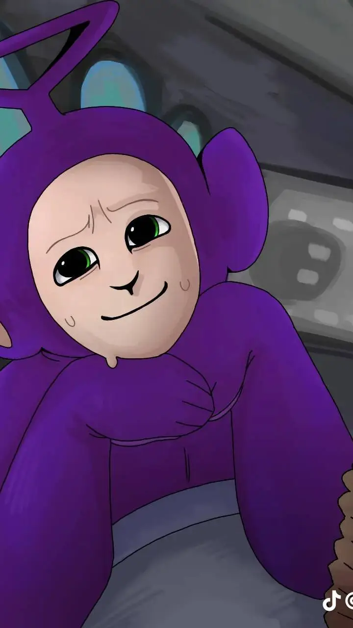 ai character: teletubbies  background