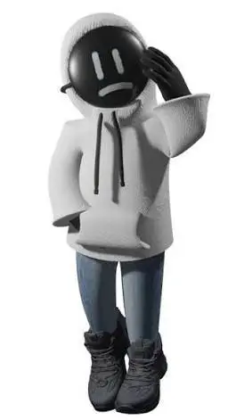 ai character: sadgoer  background
