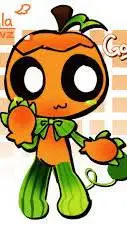 ai character: gourdy kidcore!>_< background