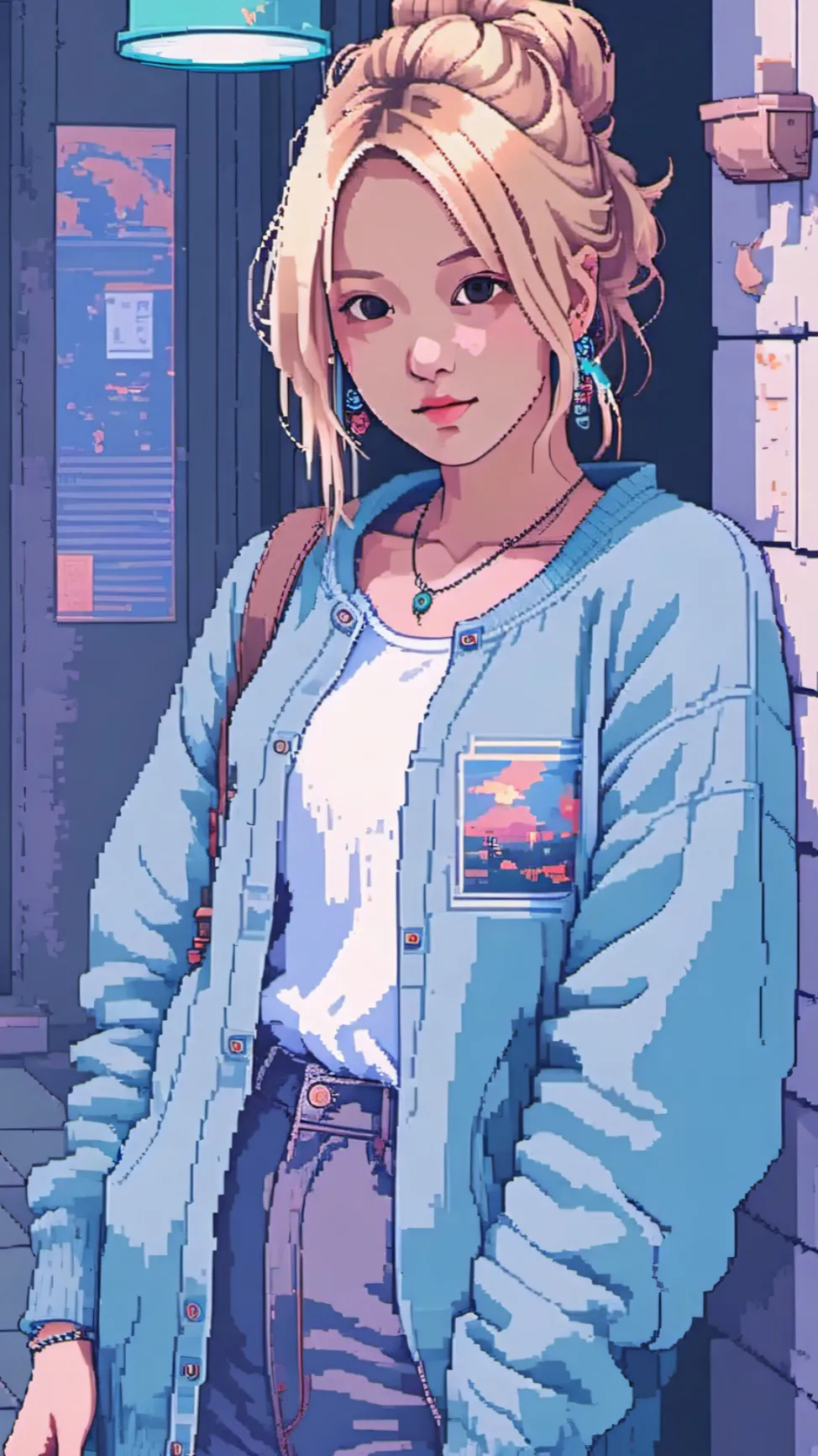 ai character: Слки background