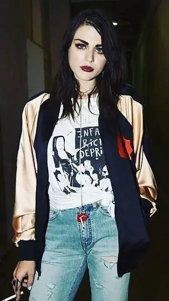 ai character: frances beancobain background