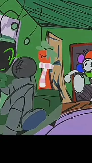 ai character: 🎤VEE WHY!?!?📺 background