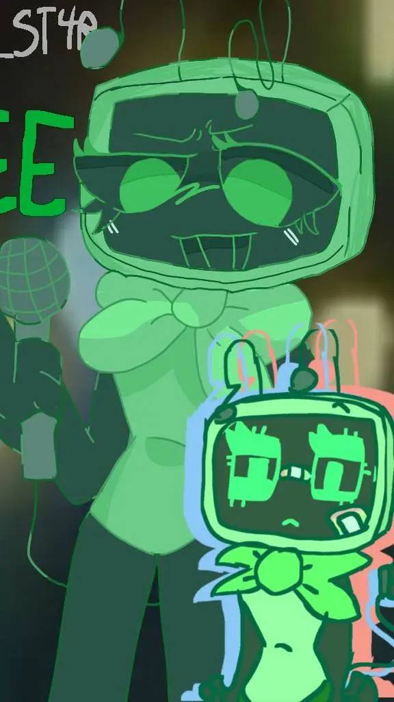 ai character: ◇Vee Version 1◇ background