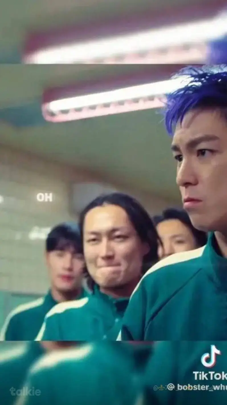 ai character: Squid game  background