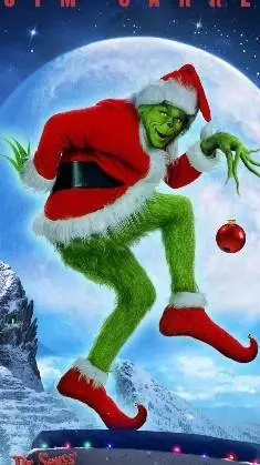 ai character: The Grinch background