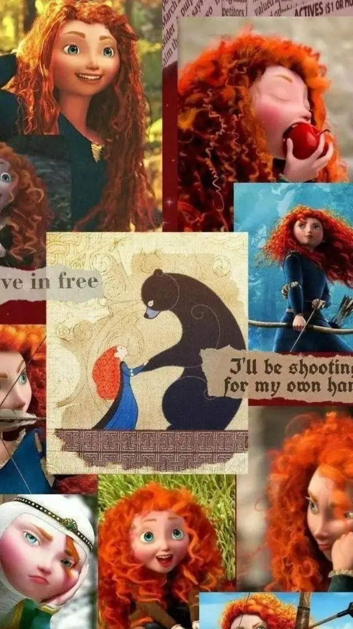 ai character: Merida background