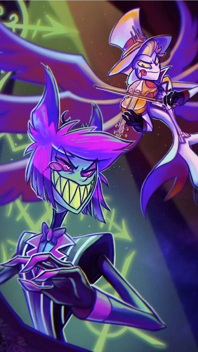 ai character: HH radioapple background