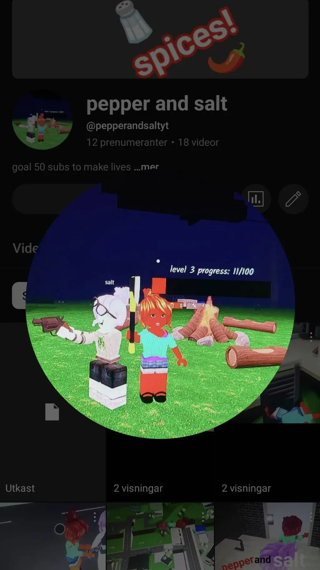 Talkie AI - Chat with baby pepper n Salt